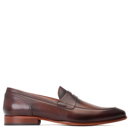 Bruno Waxy Loafers Brown
