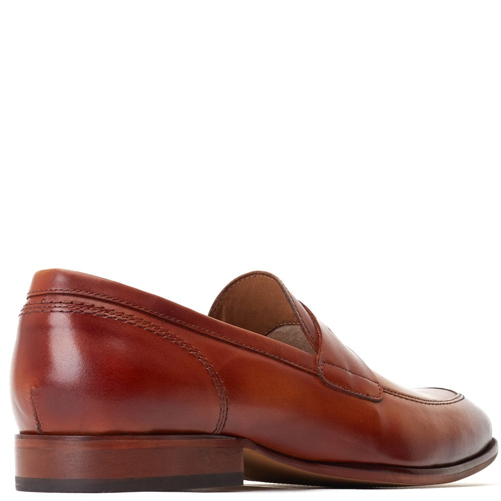 Bruno Waxy Loafers Tan