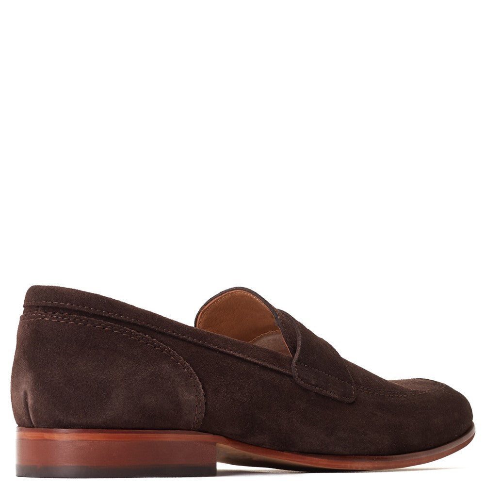 Bruno Suede Loafers Brown