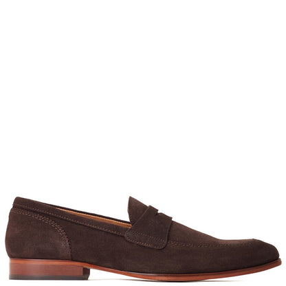 Bruno Suede Loafers Brown