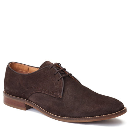 Bronte Suede Derby Shoes Brown