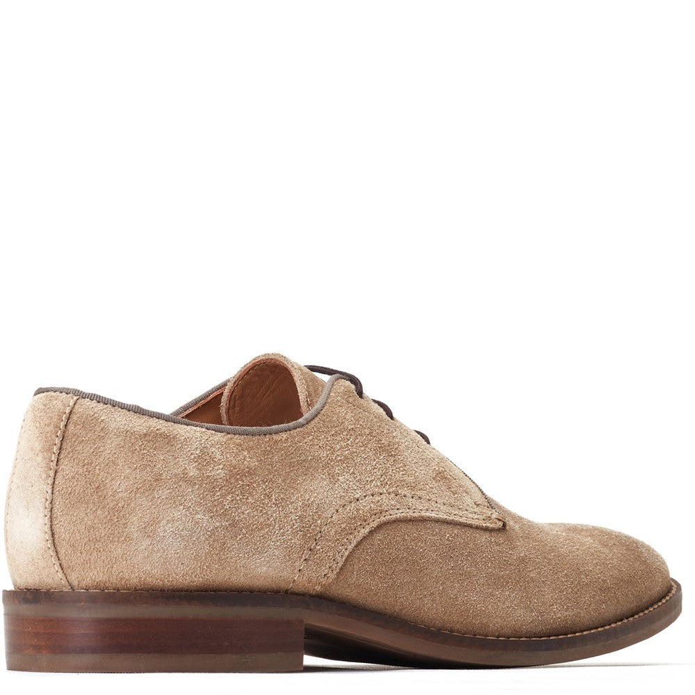 Bronte Suede Derby Shoes Sand