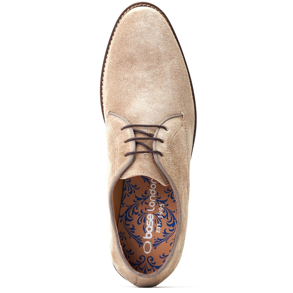 Bronte Suede Derby Shoes Sand