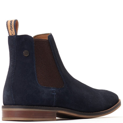 Virgil Suede Chelsea Boots Navy