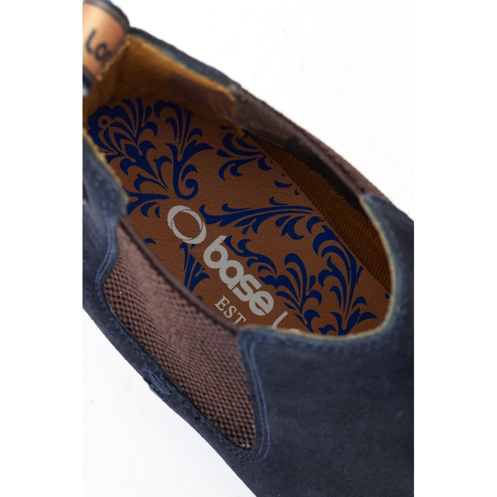 Virgil Suede Chelsea Boots Navy