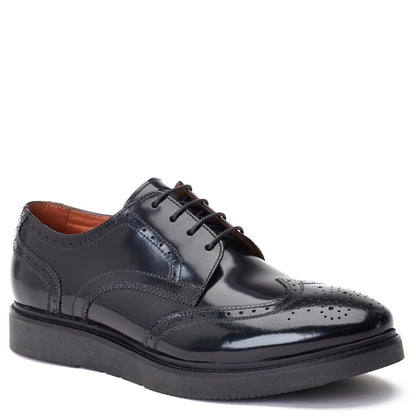 Joe Hi Shinebrogue Shoes Black