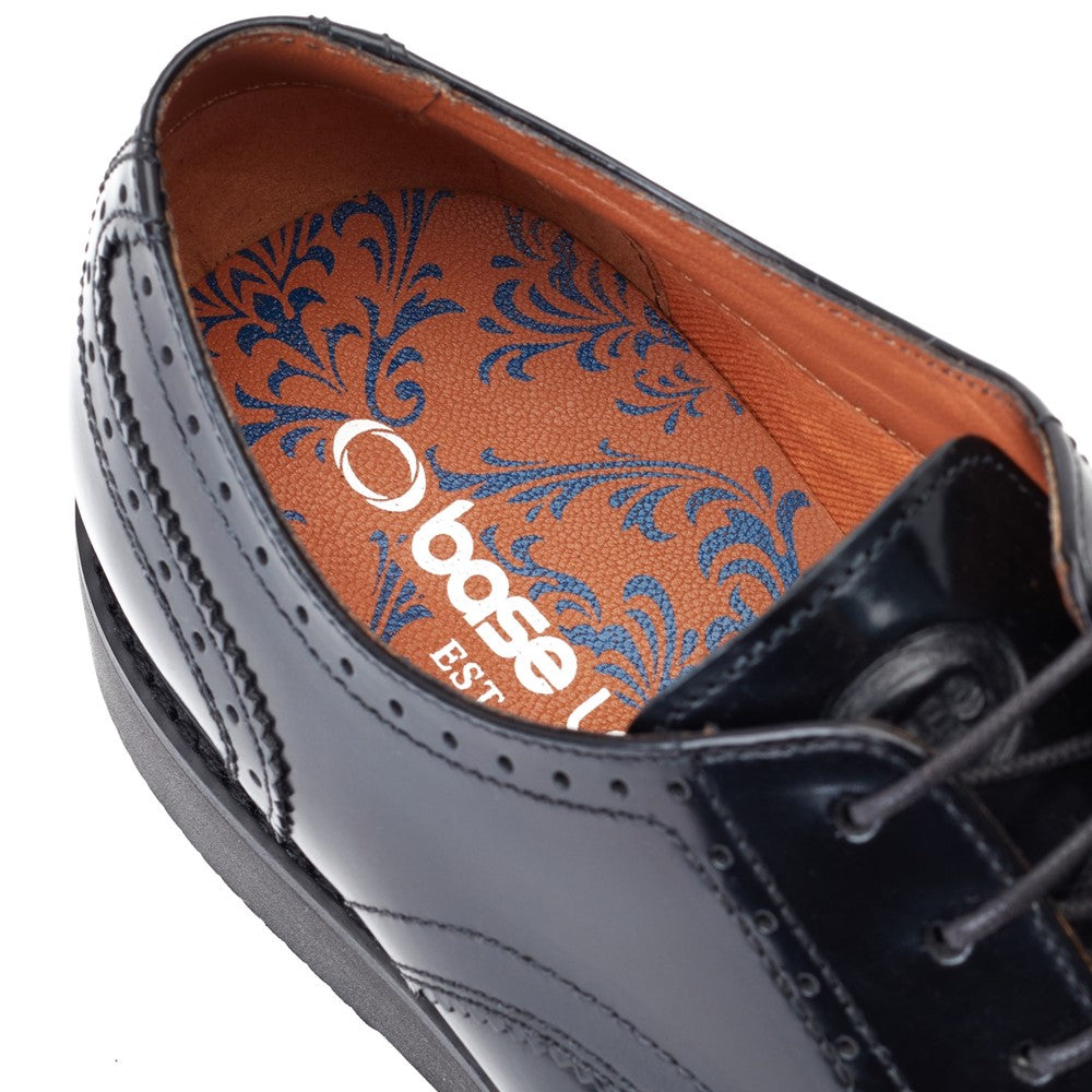 Joe Hi Shinebrogue Shoes Black
