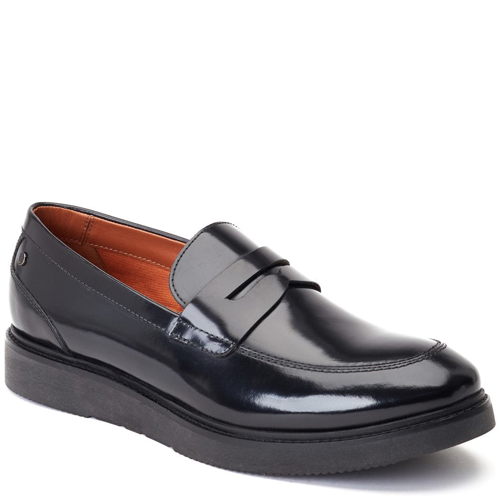 Sid Hi Shine Loafers Black