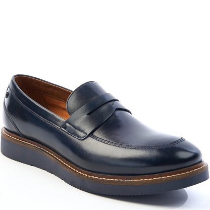 Sid Washed Loafers Navy