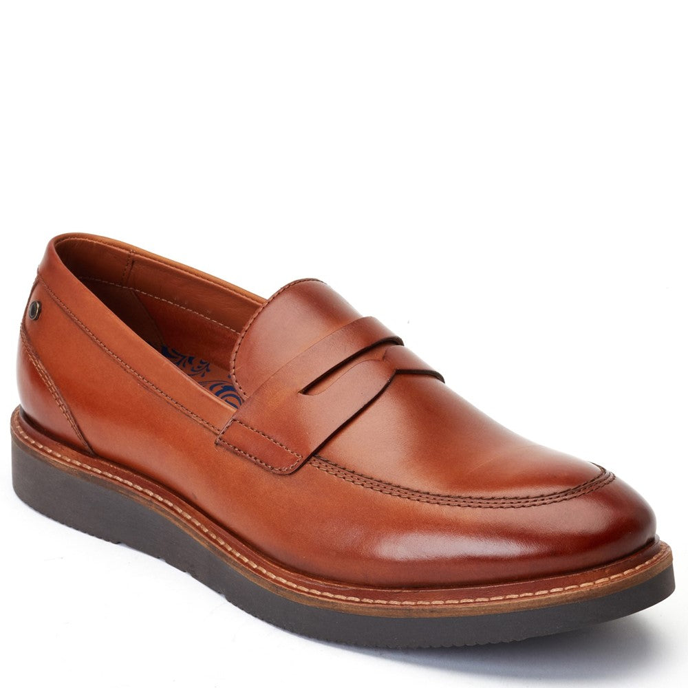 Sid Washed Loafers Tan