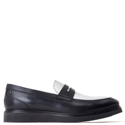 Sid Combo Loafers Black/White
