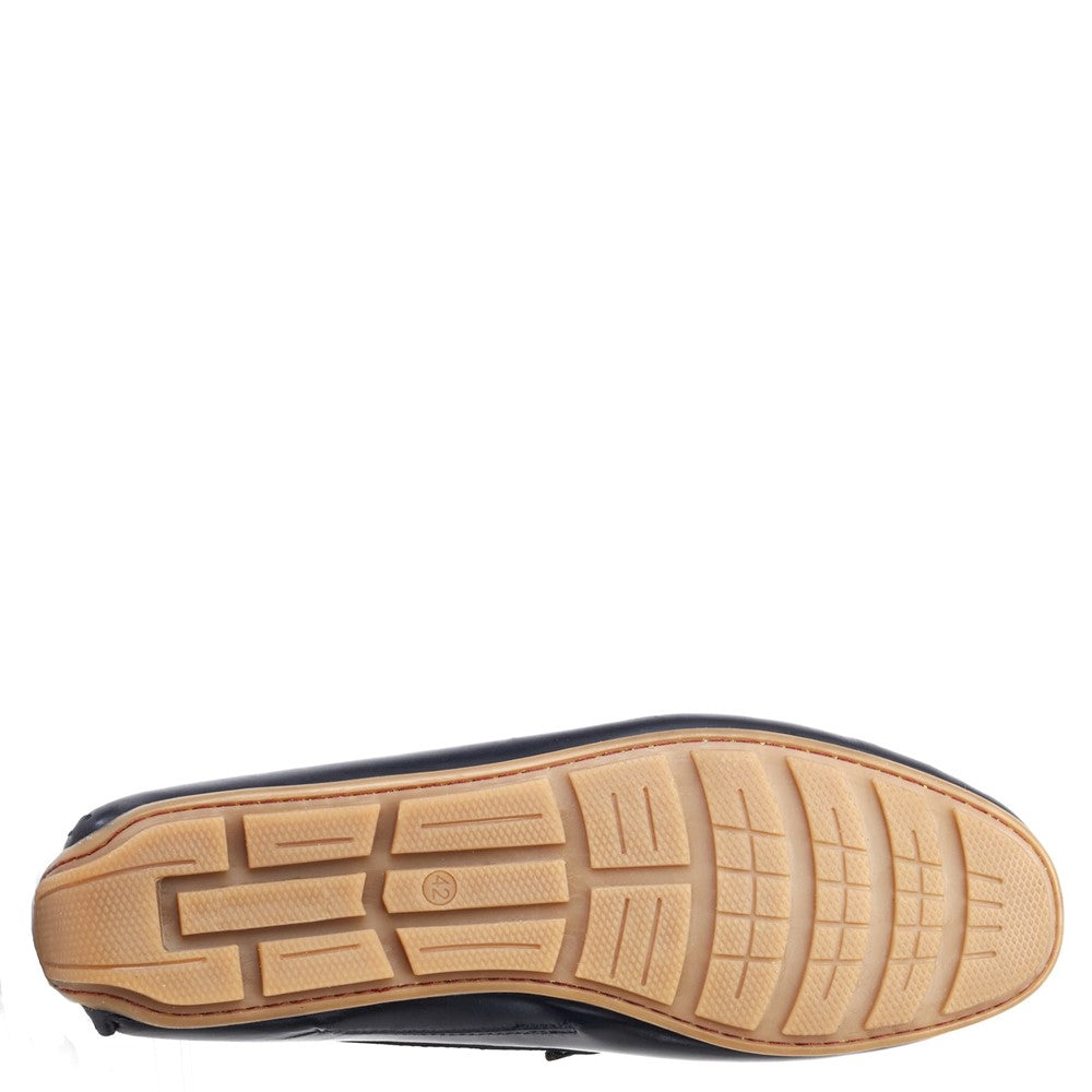 Collins Washed Loafers Navy