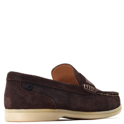 Drum Suede Loafers Brown