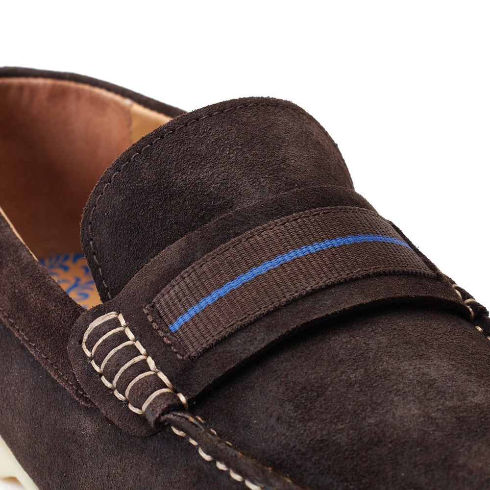 Drum Suede Loafers Brown