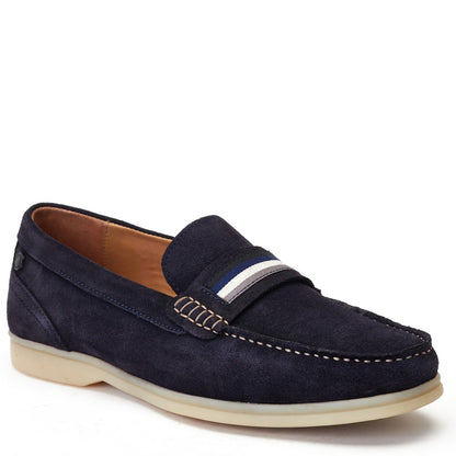 Drum Suede Loafers Navy
