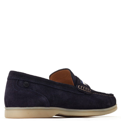 Drum Suede Loafers Navy