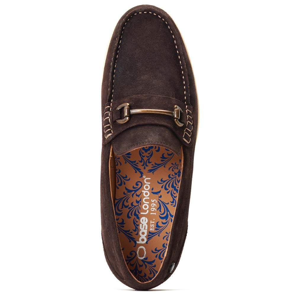 Snapper Suede Loafers Brown