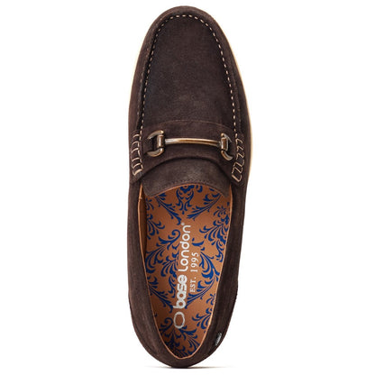 Snapper Suede Loafers Brown