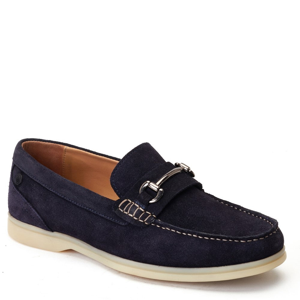 Snapper Suede Loafers Navy