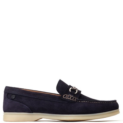Snapper Suede Loafers Navy