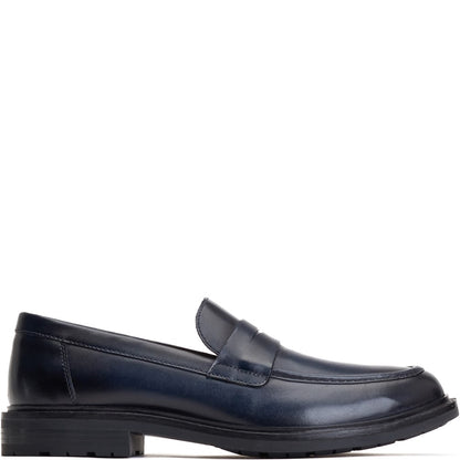 Ivey Burnished Loafers Navy
