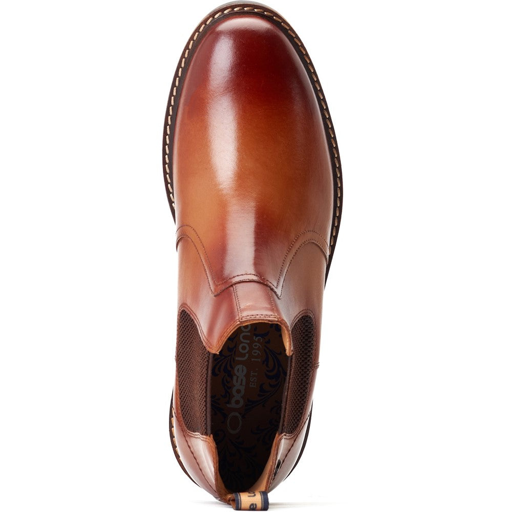 Bloom Burnished Chelsea Boots Tan