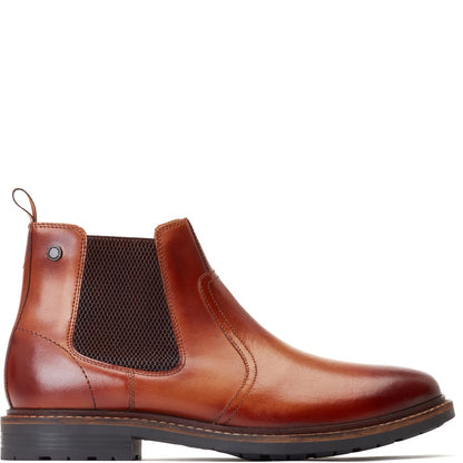 Bloom Burnished Chelsea Boots Tan