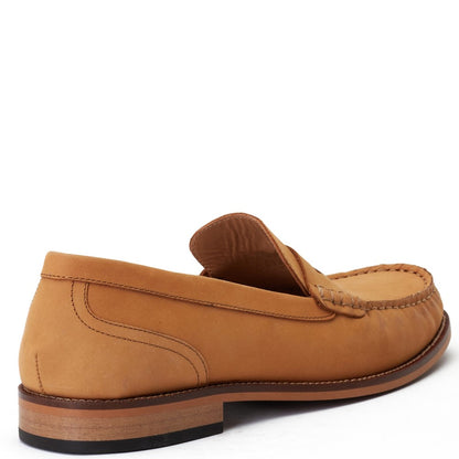 Garfield Nubuck Loafers Tan