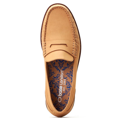 Garfield Nubuck Loafers Tan