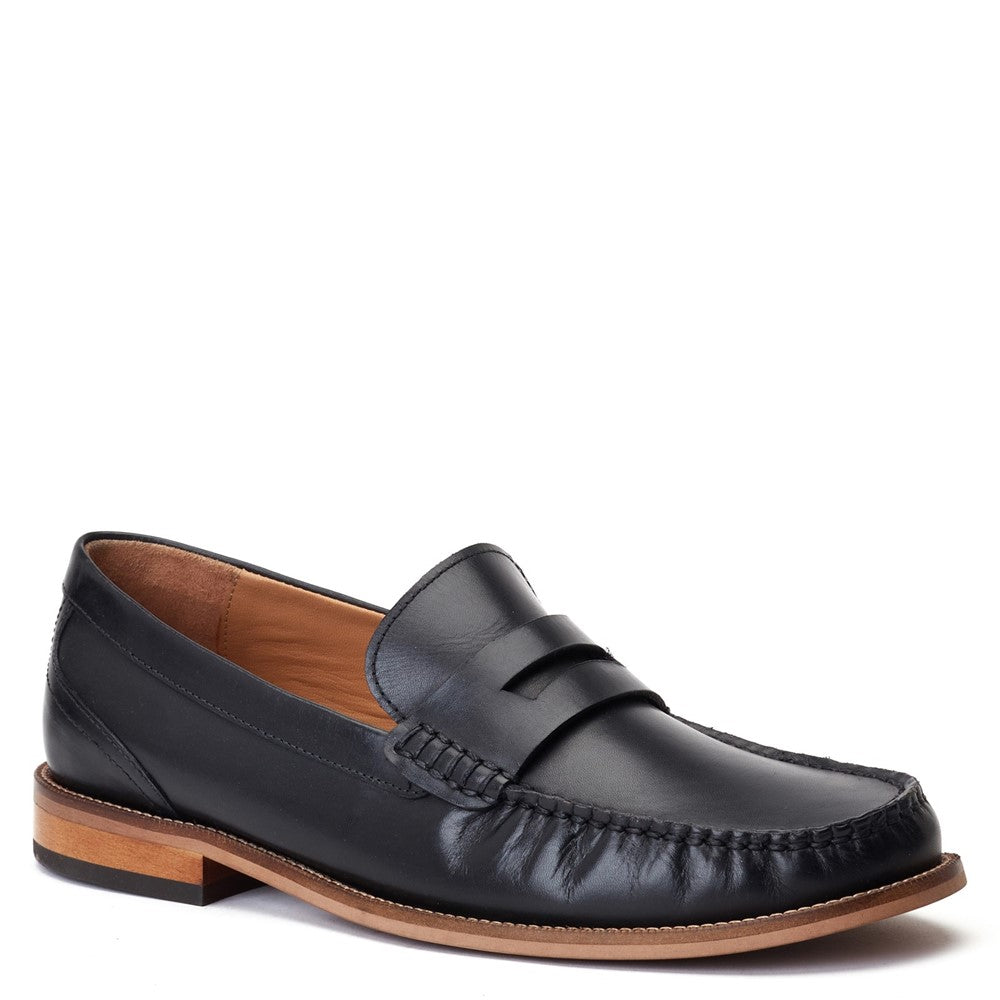 Garfield Washed Loafers Black