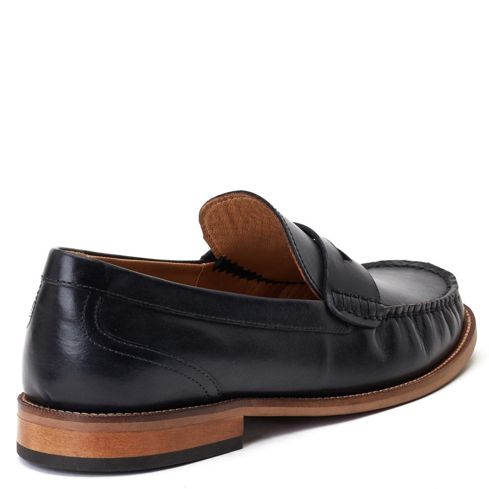 Garfield Washed Loafers Black
