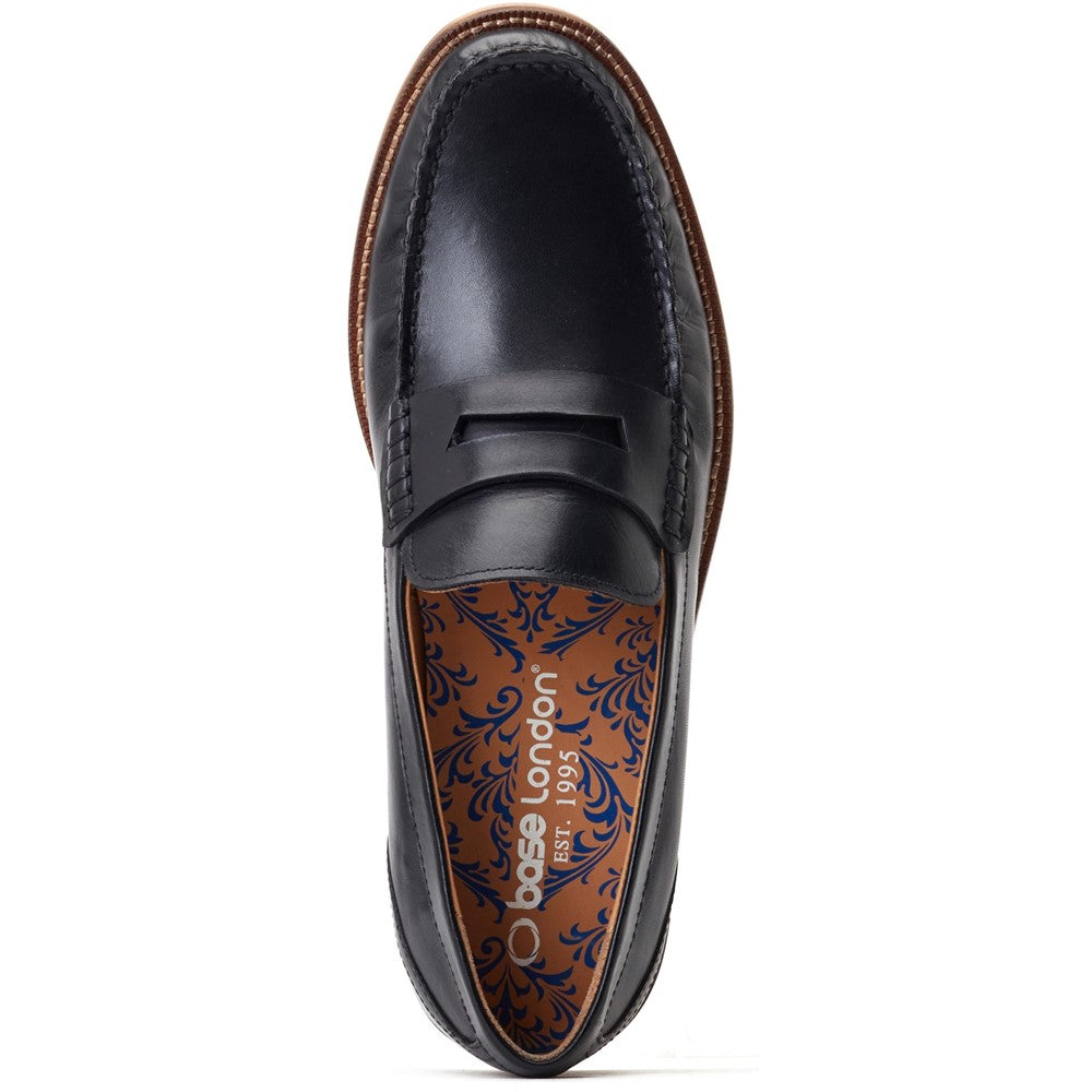Garfield Washed Loafers Black
