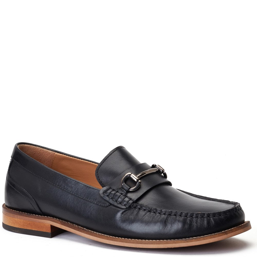 Madison Washed Loafers Black