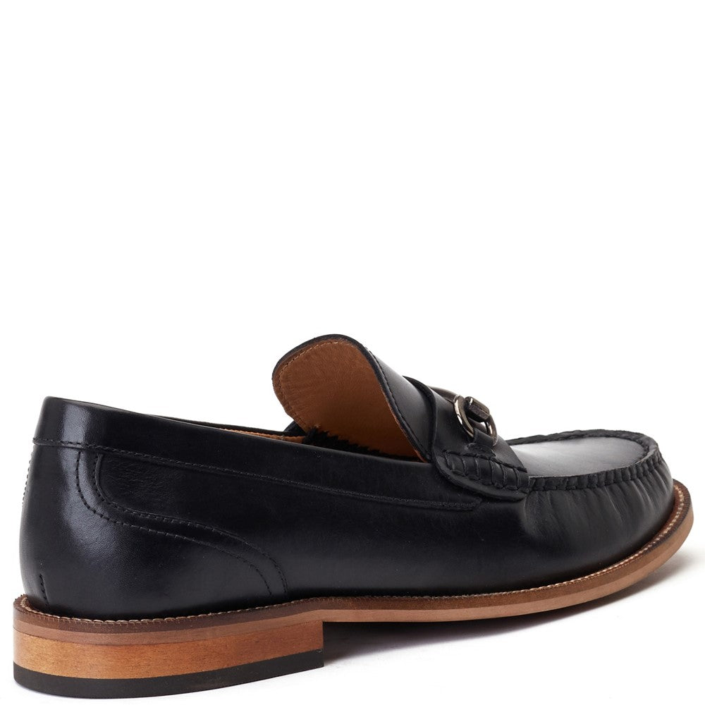 Madison Washed Loafers Black