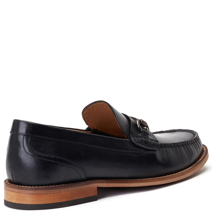 Madison Washed Loafers Black