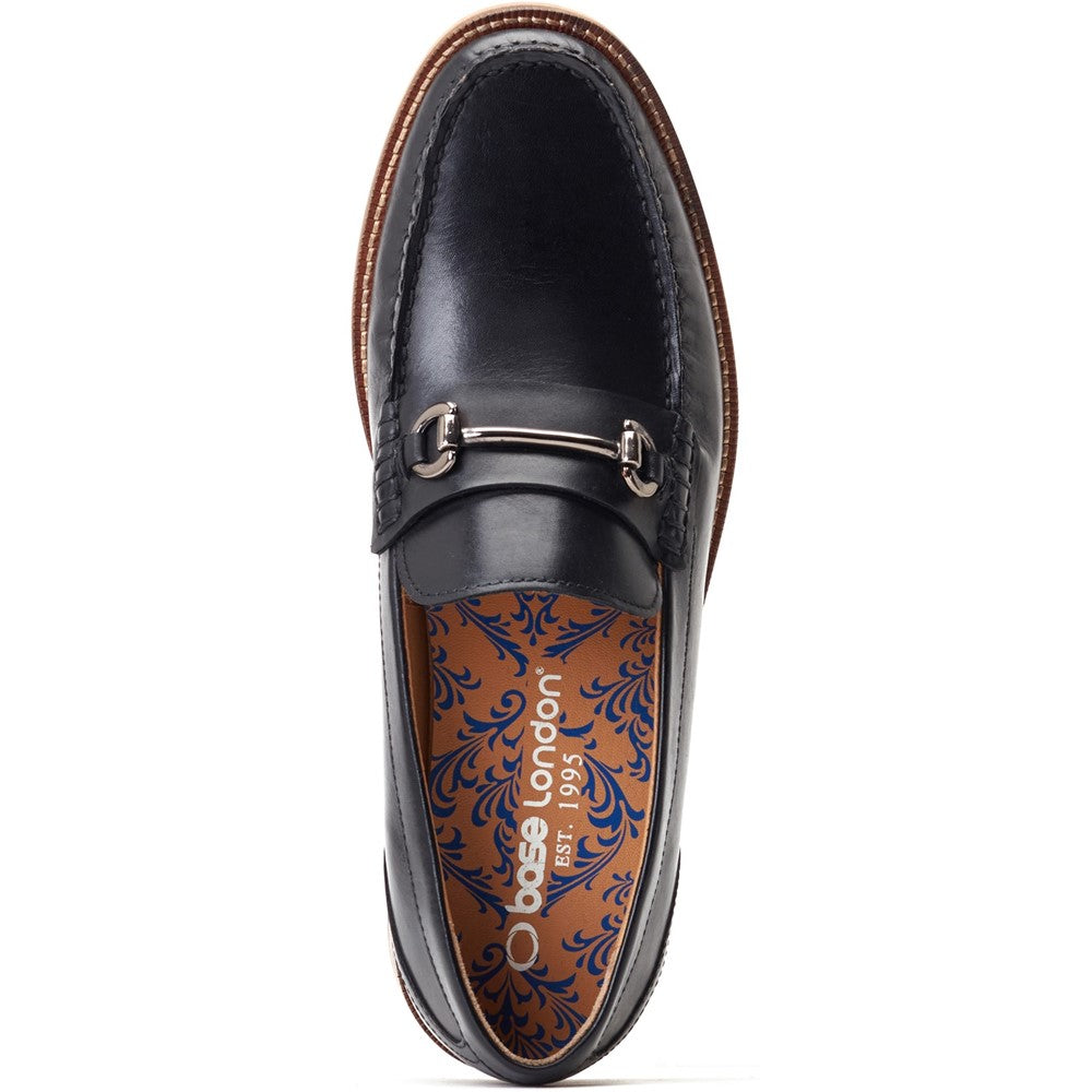 Madison Washed Loafers Black