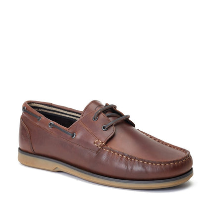 Stern Oil Pull Up Boat Shoes Brown