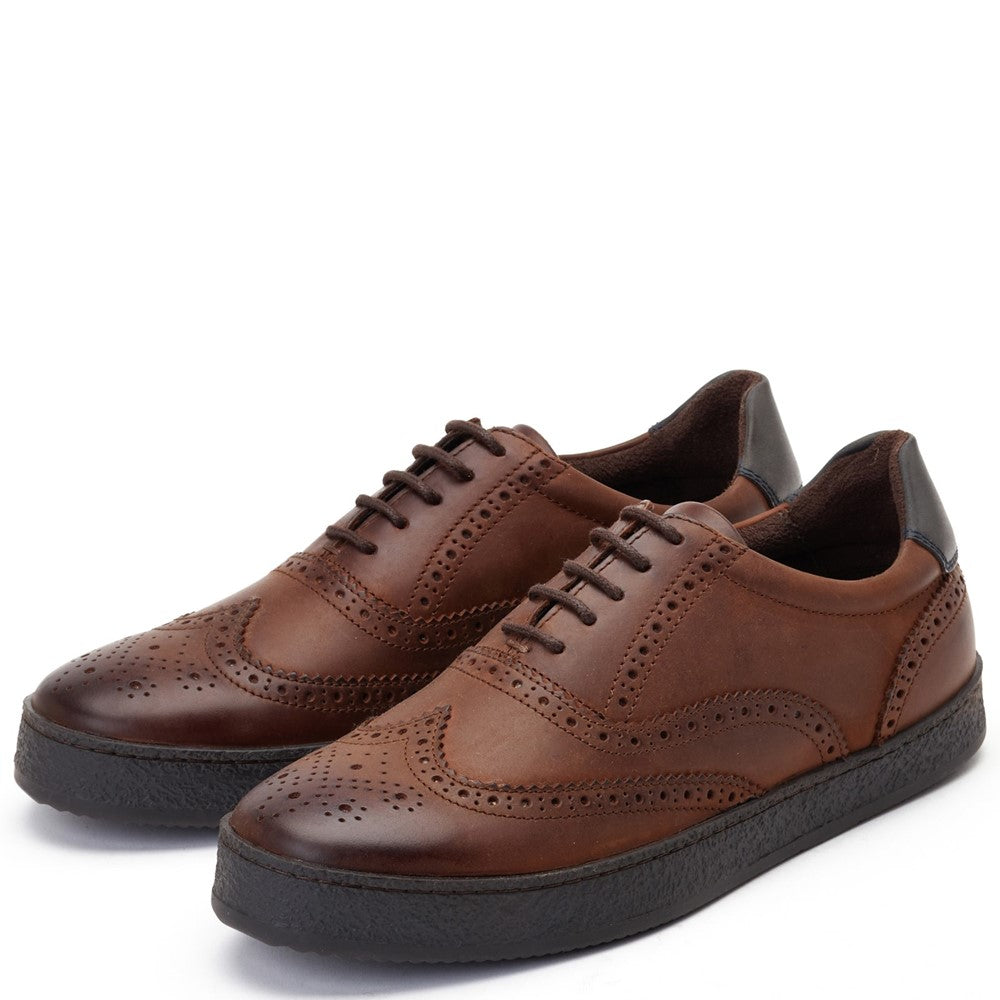 Christo Pull-Up Sneakers Brown
