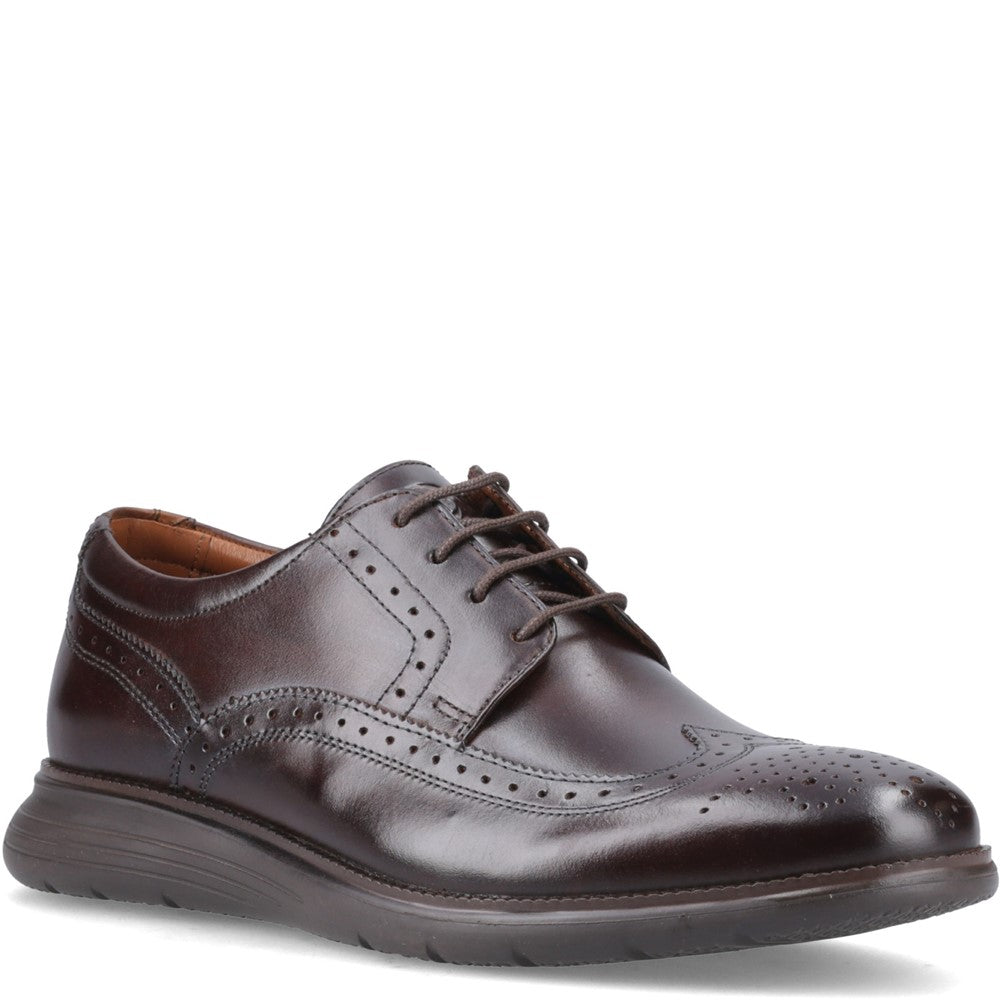 Flight 25 Leather Brogue Shoes Brown