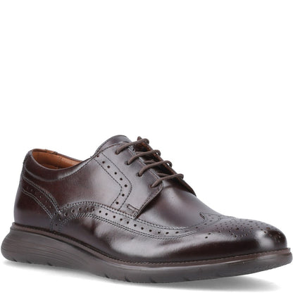 Flight 25 Leather Brogue Shoes Brown