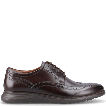 Flight 25 Leather Brogue Shoes Brown