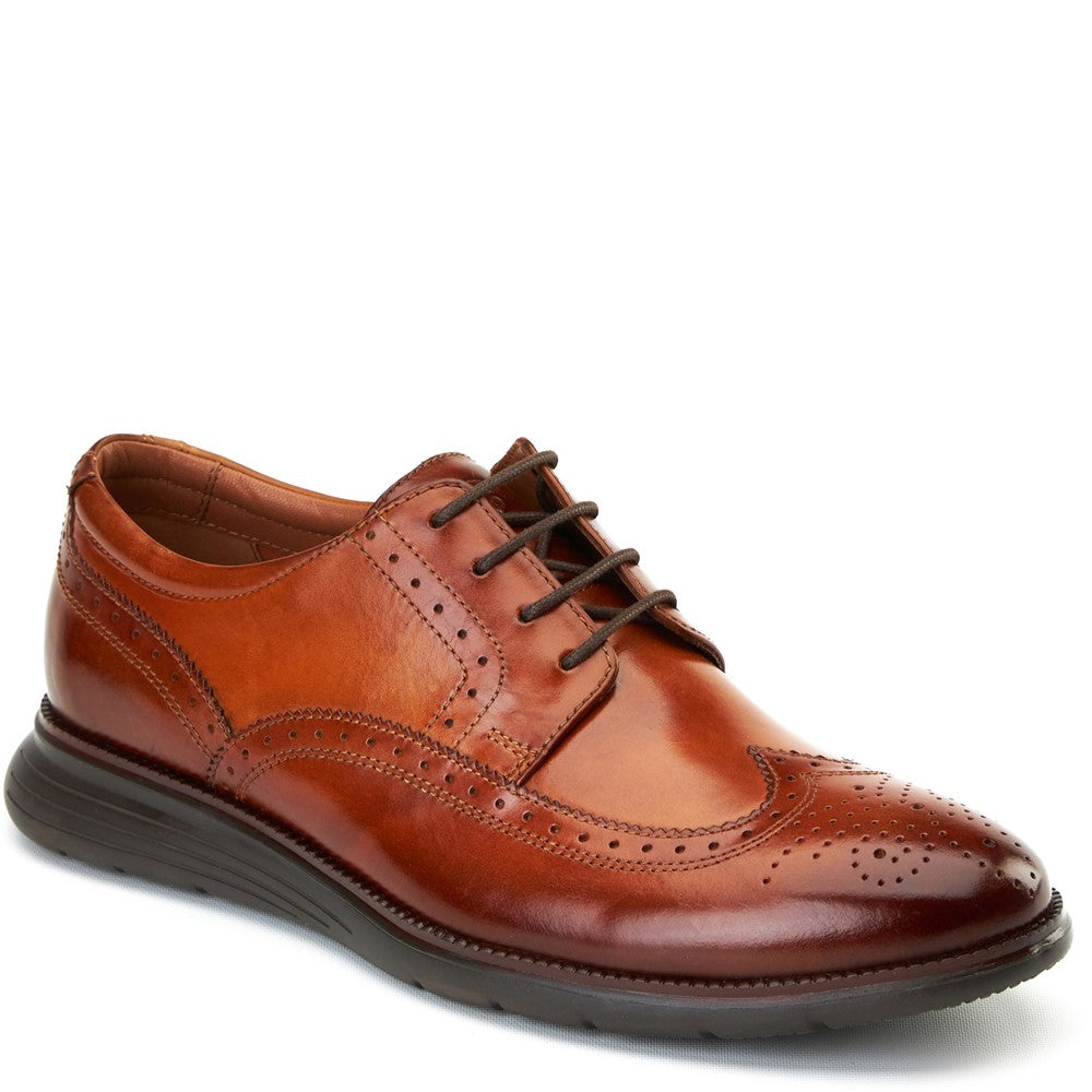 Flight 25 Leather Brogue Shoes Tan