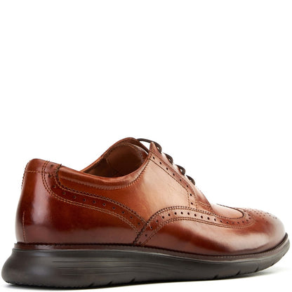 Flight 25 Leather Brogue Shoes Tan