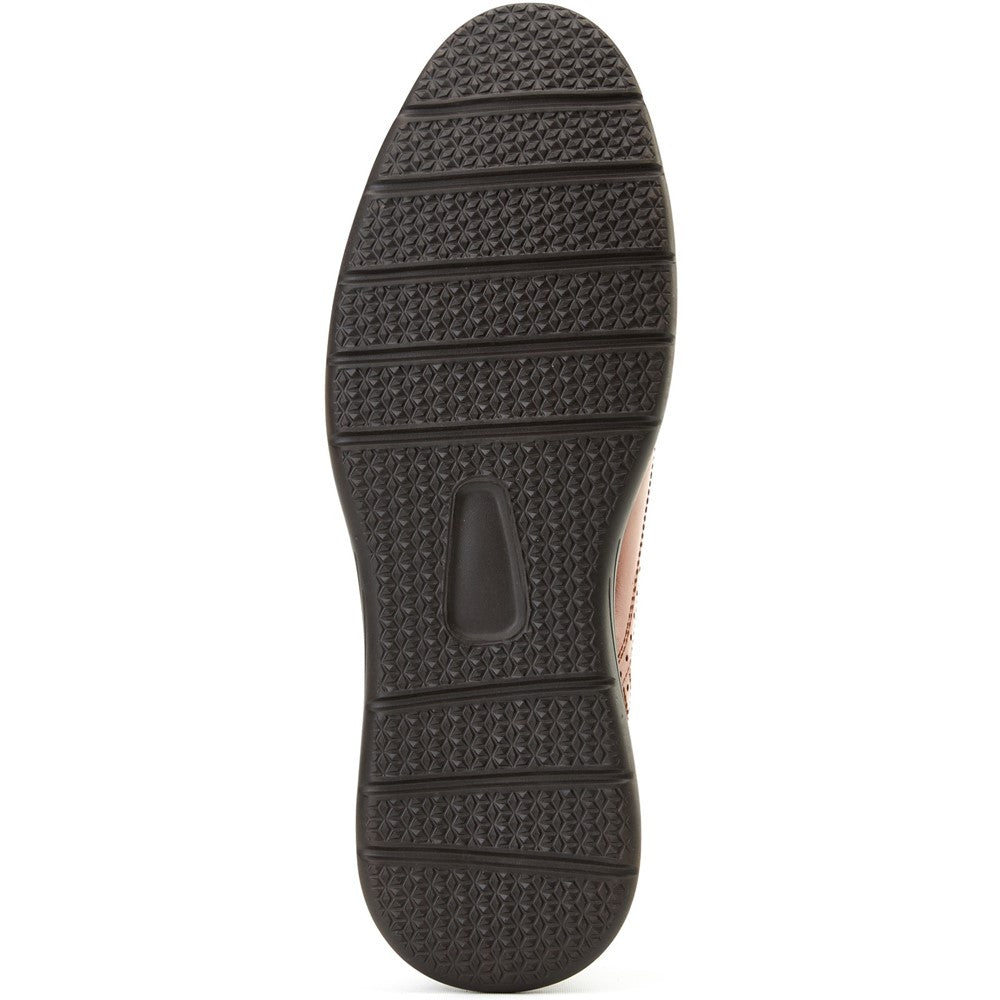 Flight 25 Leather Brogue Shoes Tan