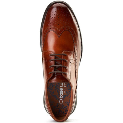 Flight 25 Leather Brogue Shoes Tan
