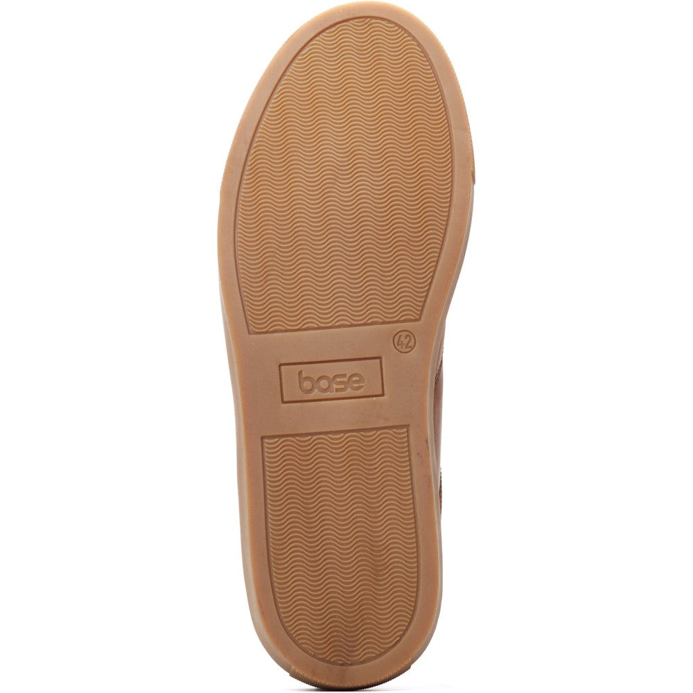 Dalston Moc Toe Trainers Brown
