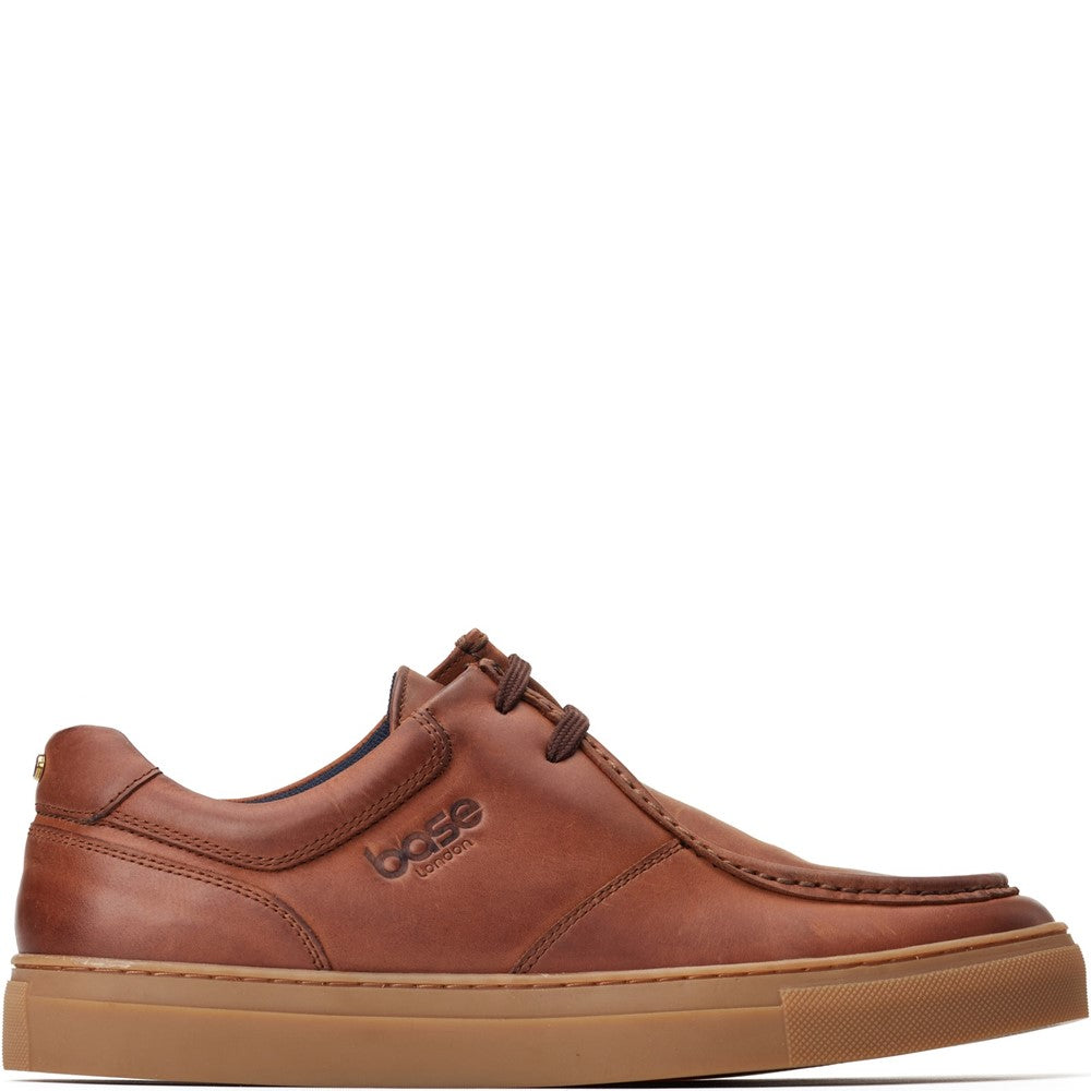 Dalston Moc Toe Trainers Brown