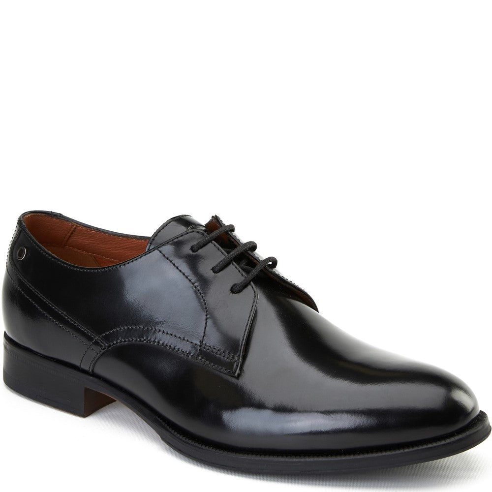 Edison Hi Shine Derby Shoes Black