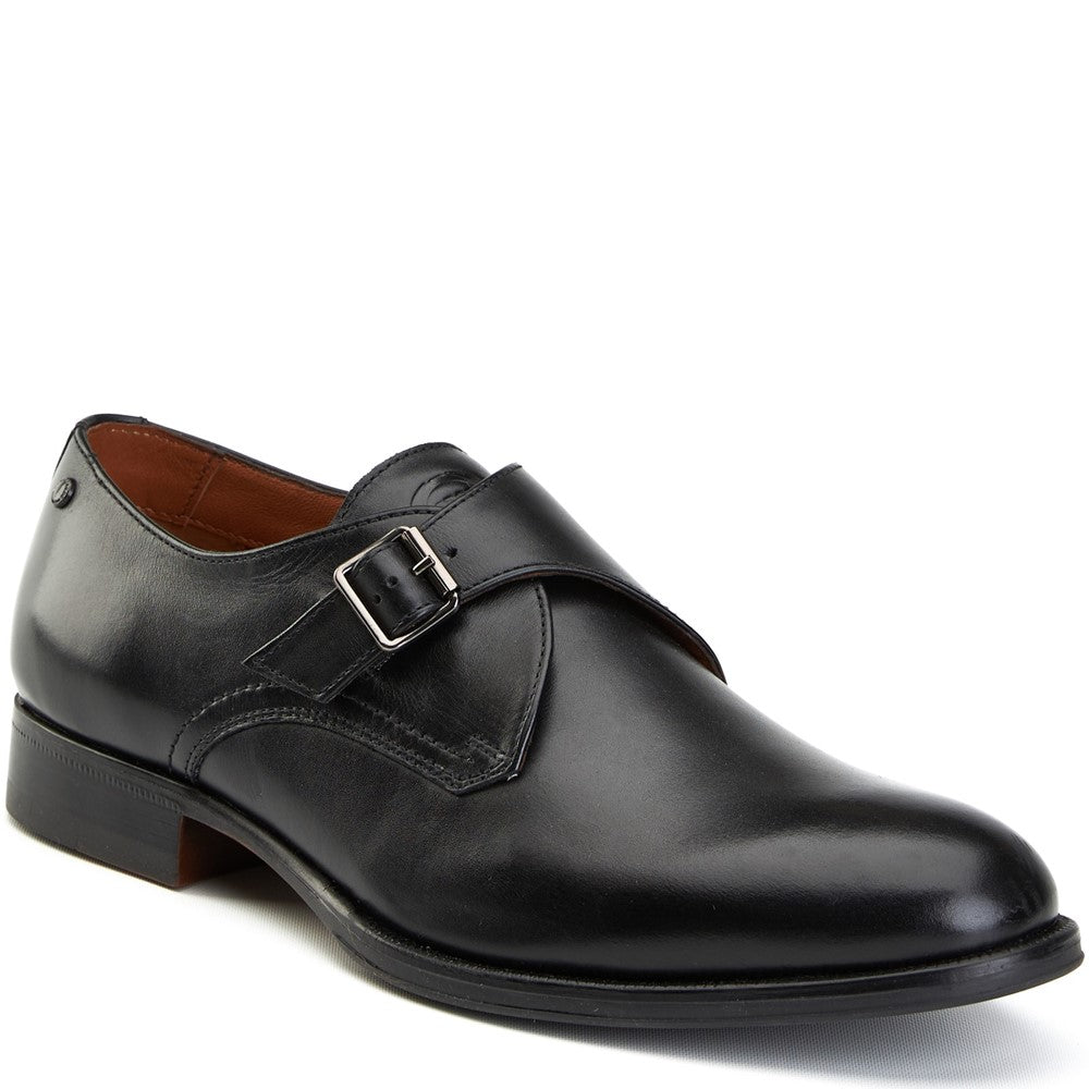 Faraday Waxy Monk Strap Black