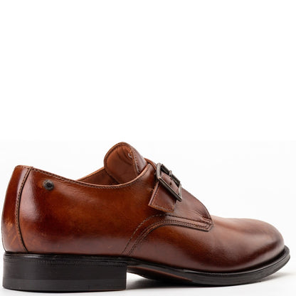 Faraday Washed Monk Strap Tan